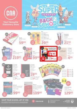 CNA : Back To School (14 Dec 2018 - 3 Feb 2019), page 1