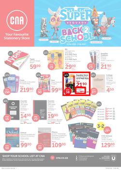 CNA : Back To School (14 Dec 2018 - 3 Feb 2019), page 1