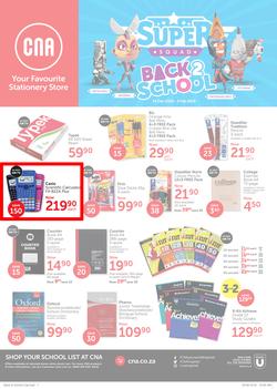 CNA : Back To School (14 Dec 2018 - 3 Feb 2019), page 1