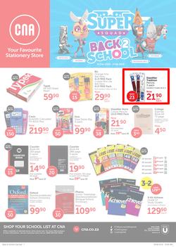 CNA : Back To School (14 Dec 2018 - 3 Feb 2019), page 1