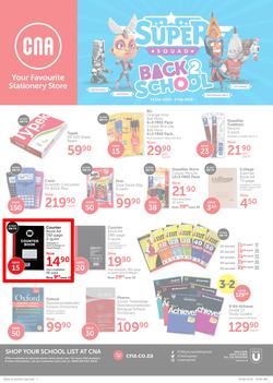CNA : Back To School (14 Dec 2018 - 3 Feb 2019), page 1