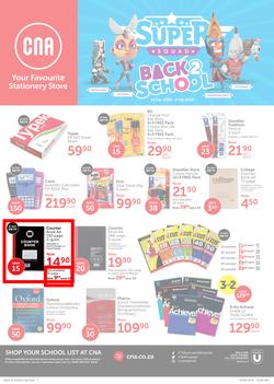 CNA : Back To School (14 Dec 2018 - 3 Feb 2019), page 1