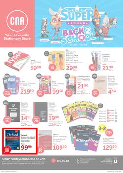 CNA : Back To School (14 Dec 2018 - 3 Feb 2019), page 1