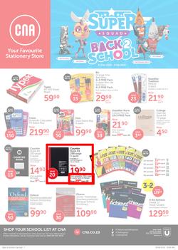 CNA : Back To School (14 Dec 2018 - 3 Feb 2019), page 1