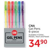 CNA Gel Pens 6 Piece