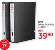 CNA Lever Arch File 2-Pack