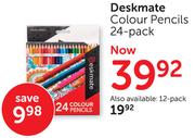 Deskmate Colour Pencils 24 Pack