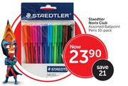 Staedtler Noris Club Ballpoint Pens 10 Pack