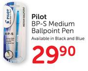 Pilot BP-S Medium Ballpoint Pen