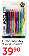 Luxor Focus Icy 9 Vivid Colours