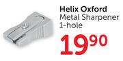 Helix Oxford 1-Hole Metal Sharpener