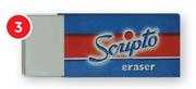 Scripto White Eraser