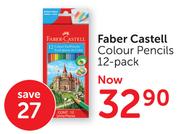 Faber Castell Colour Pencils 12's-Per Pack