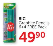 BIC Graphite Pencils 6's+Free 4's