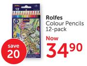 Rolfes Colour Pencils 12's-Per Pack