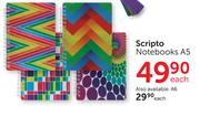 Scripto Notebook A5-Each