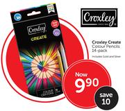 Croxley Create Colour Pencils 14-Pack 