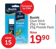 Bostik Glue Stick-25g + Free Prestik Pack-25g
