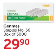Genmes Staples No. 56 Box Of 5000