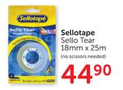Sellotape Sello Tear (18mm x 25m)