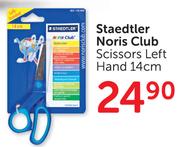 Staedtler Noris Club Scissors Left Hand 14cm
