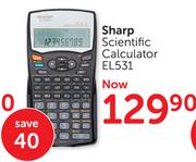 Sharp Scientific Calculator EL531