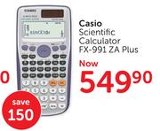 Casio Scientific Calculator FX-991 ZA Plus