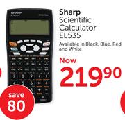 Sharp Scientific Calculator EL535