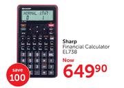 Sharp Financial Calculator EL738