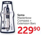 Sema Masterbow Compass + Extension Bars