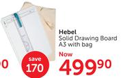 Hebel Solid Drawing Board A3 With Bag