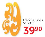 French Curves Set Of 3
