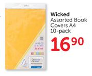 Wicked Assorted Book Covers A4-10 Pack