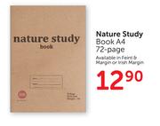 Nature Study Book A4 72 Page