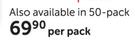 Donau Filing Pockets Punched-50 Per Pack