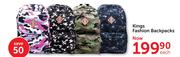 Kings Fashion Backpacks-Each