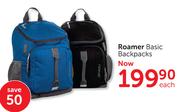 Roamer Basic Backpacks-Each