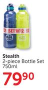 Stealth 2 Piece Bottle Set-750ml