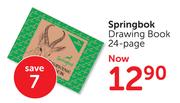 Springbok Drawing Book 24 Page