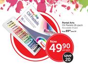 Pentel Arts Oil Pastels 25 Pack-Per Pack