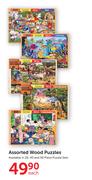 Assorted Wood Puzzles-Each