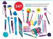 Gogopo Novelty Stationery Range-Each