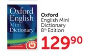 Oxford English Mini Dictionary 8th Edition