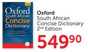 Oxford South African Concise Dictionary