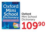 Oxford Mini School Dictionary