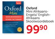 Oxford Mini Afrikaans Engels/English-Afrikaans Skoolwoordeboek