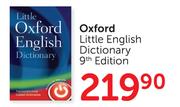 Oxford Little English Dictionary 9th Edition