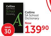 Collins SA School Dictionary