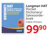 Longwan Hat Pocket Dictionary/Sakwoordeboek