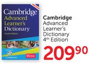 Cambridge Advanced Learner's Dictionary 4th Edition
